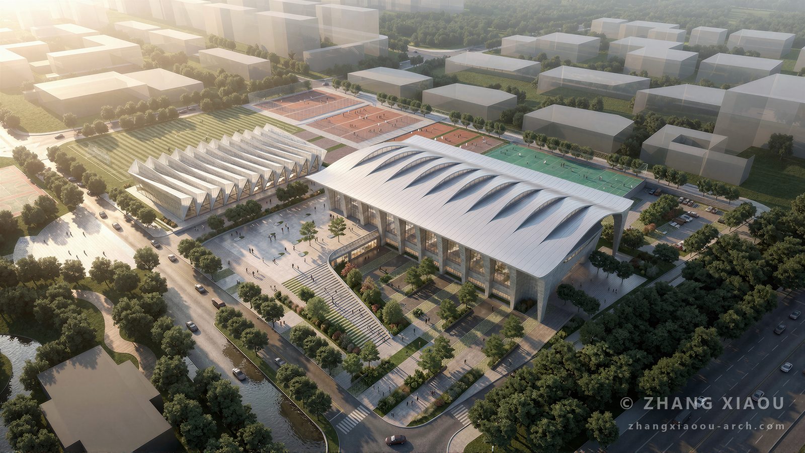 Ocean University of China – Sports Teaching Center