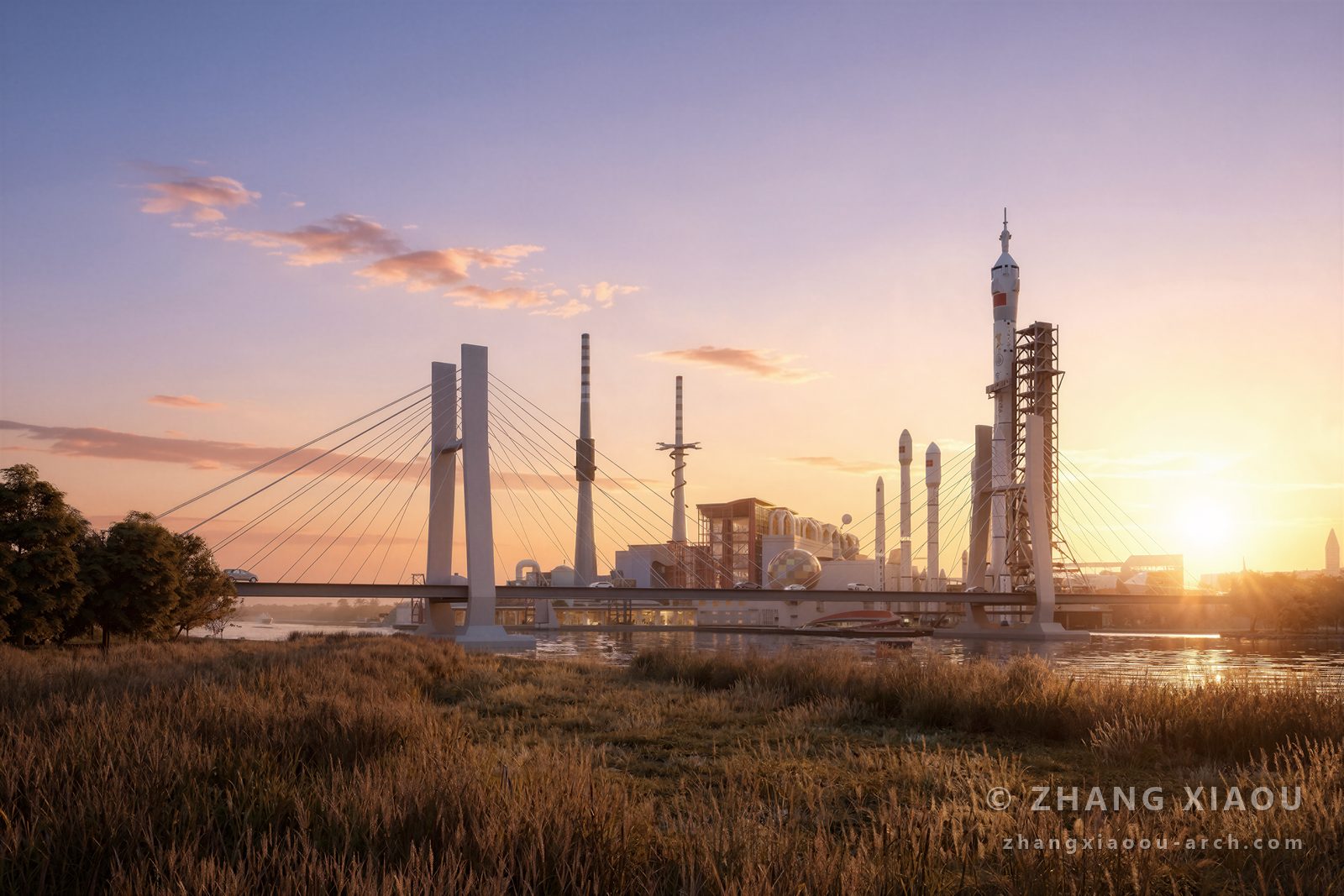 Yancheng Power Plant Aerospace Theme Park
